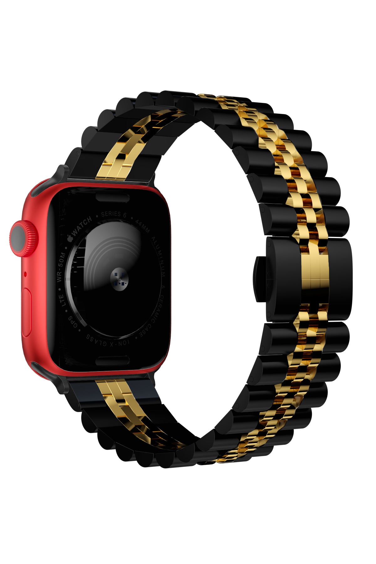 Apple Watch Uyumlu Olexi Çelik Loop Kordon Morion  bikordon