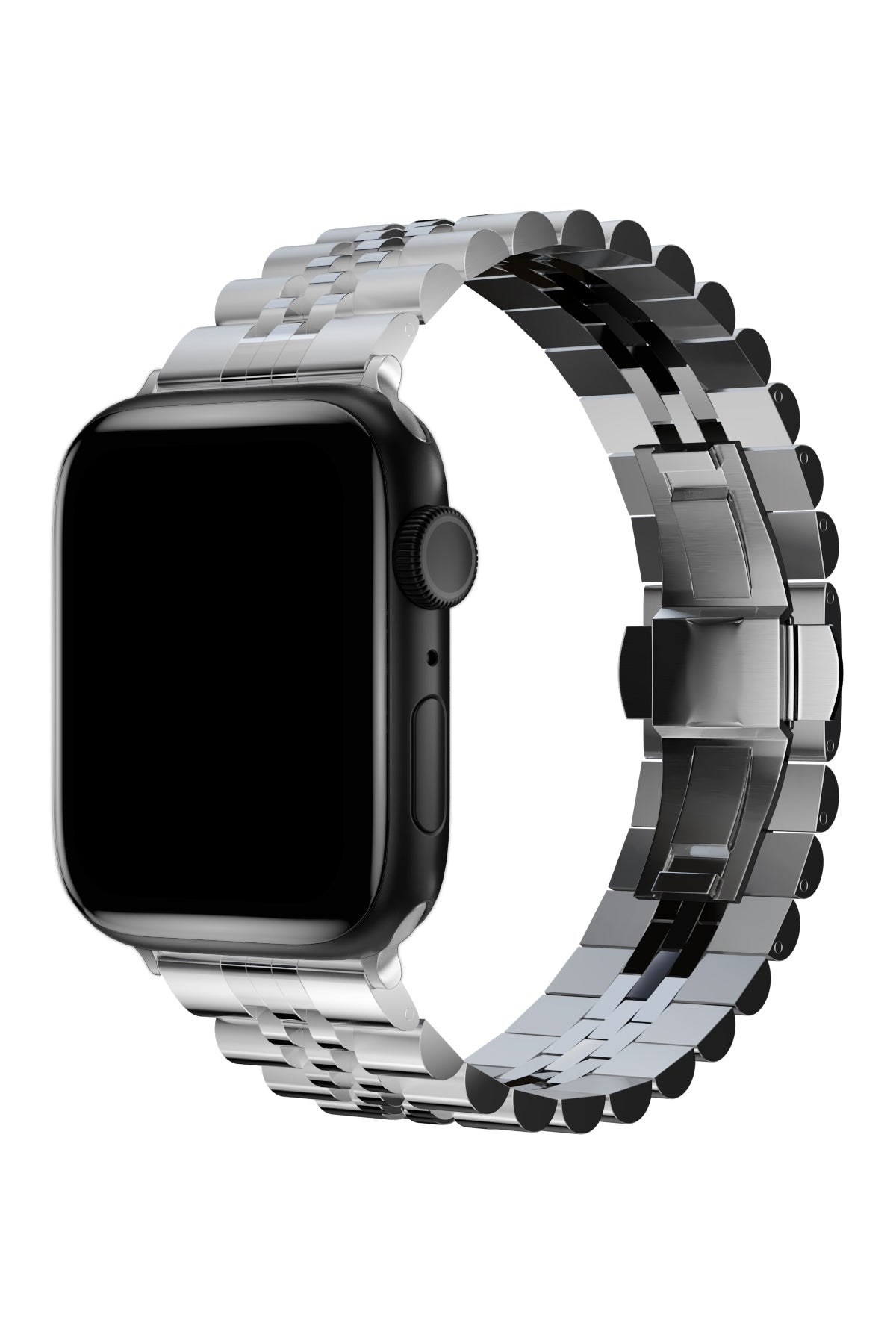 Apple Watch Uyumlu Olexi Çelik Loop Kordon Silver  bikordon