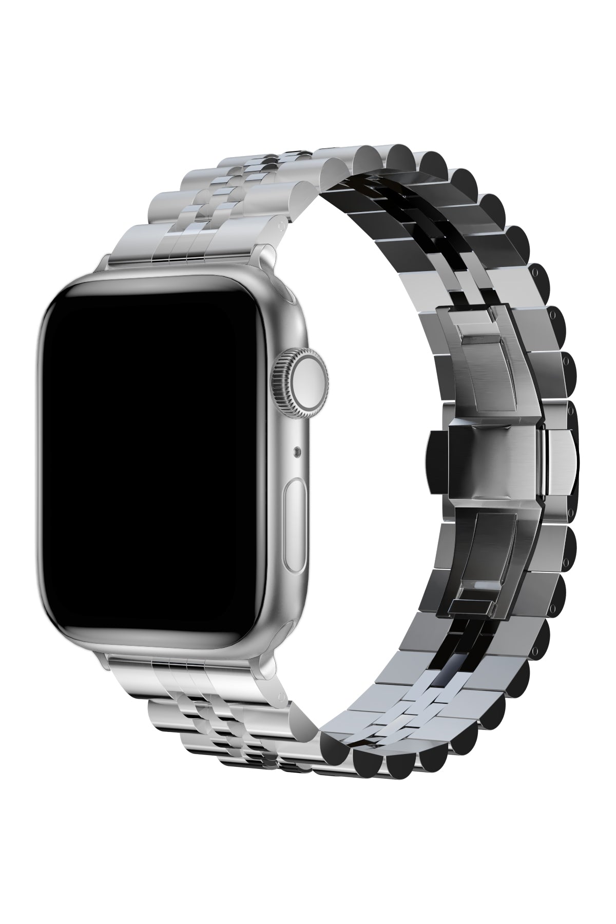 Apple Watch Uyumlu Olexi Çelik Loop Kordon Silver  bikordon