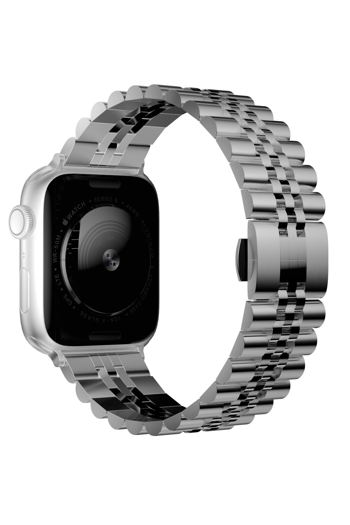Apple Watch Uyumlu Olexi Çelik Loop Kordon Silver  bikordon
