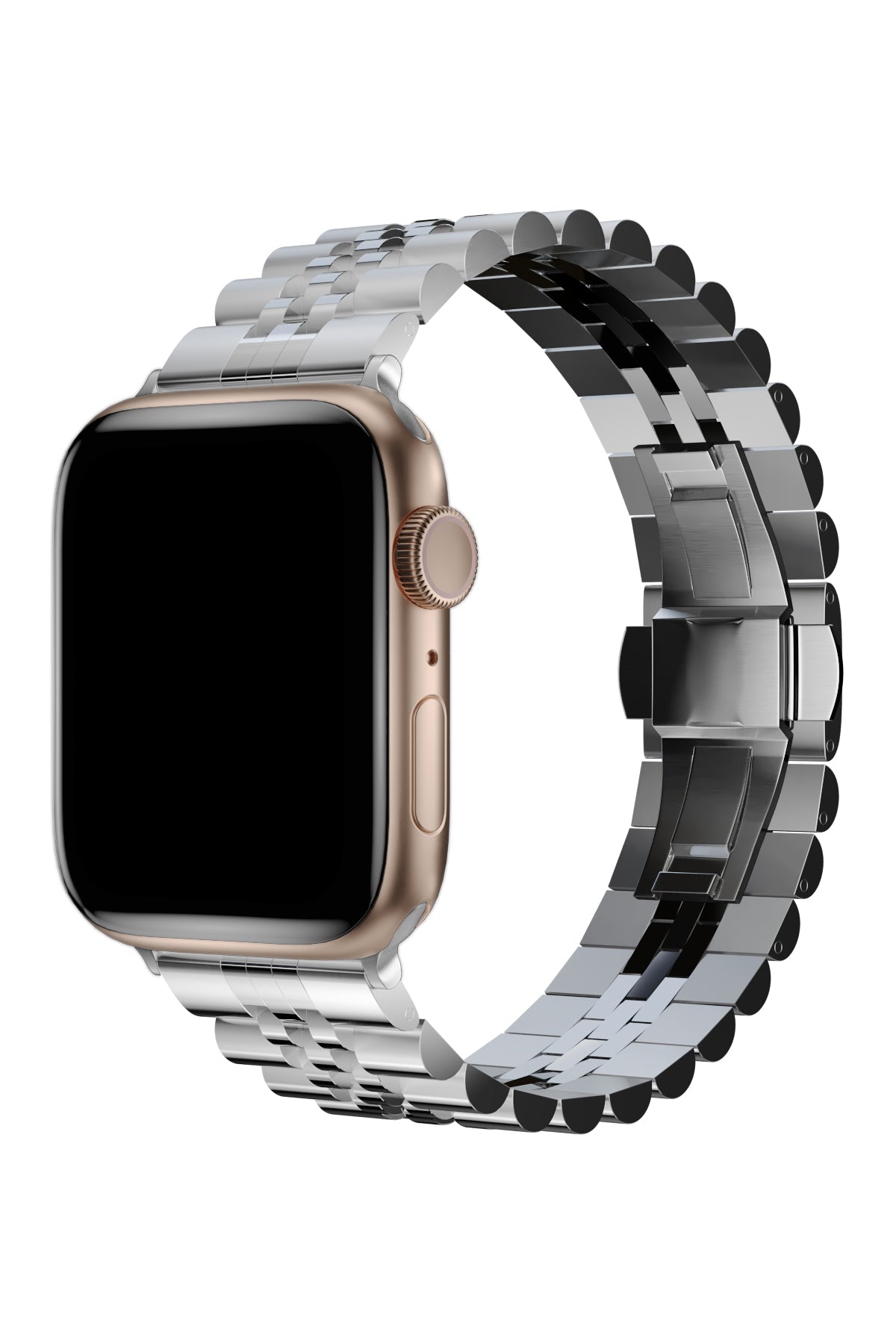 Apple Watch Uyumlu Olexi Çelik Loop Kordon Silver  bikordon