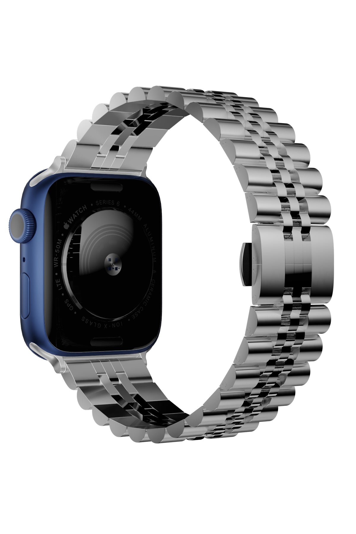 Apple Watch Uyumlu Olexi Çelik Loop Kordon Silver  bikordon