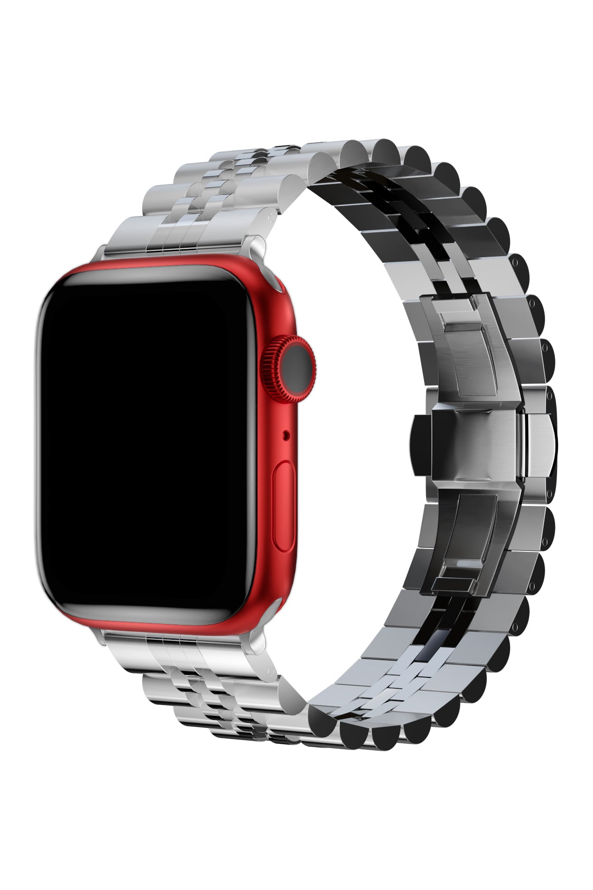 Apple Watch Uyumlu Olexi Çelik Loop Kordon Silver  bikordon