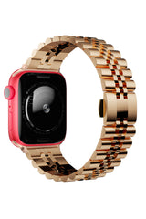 Apple Watch Uyumlu Olexi Çelik Loop Kordon Snapper