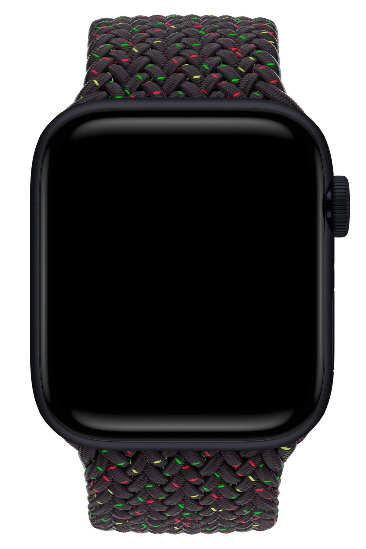 Apple Watch Uyumlu Örgü Loop Kordon Black Night  bikordon