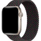 Apple Watch Uyumlu Örgü Loop Kordon Black Night