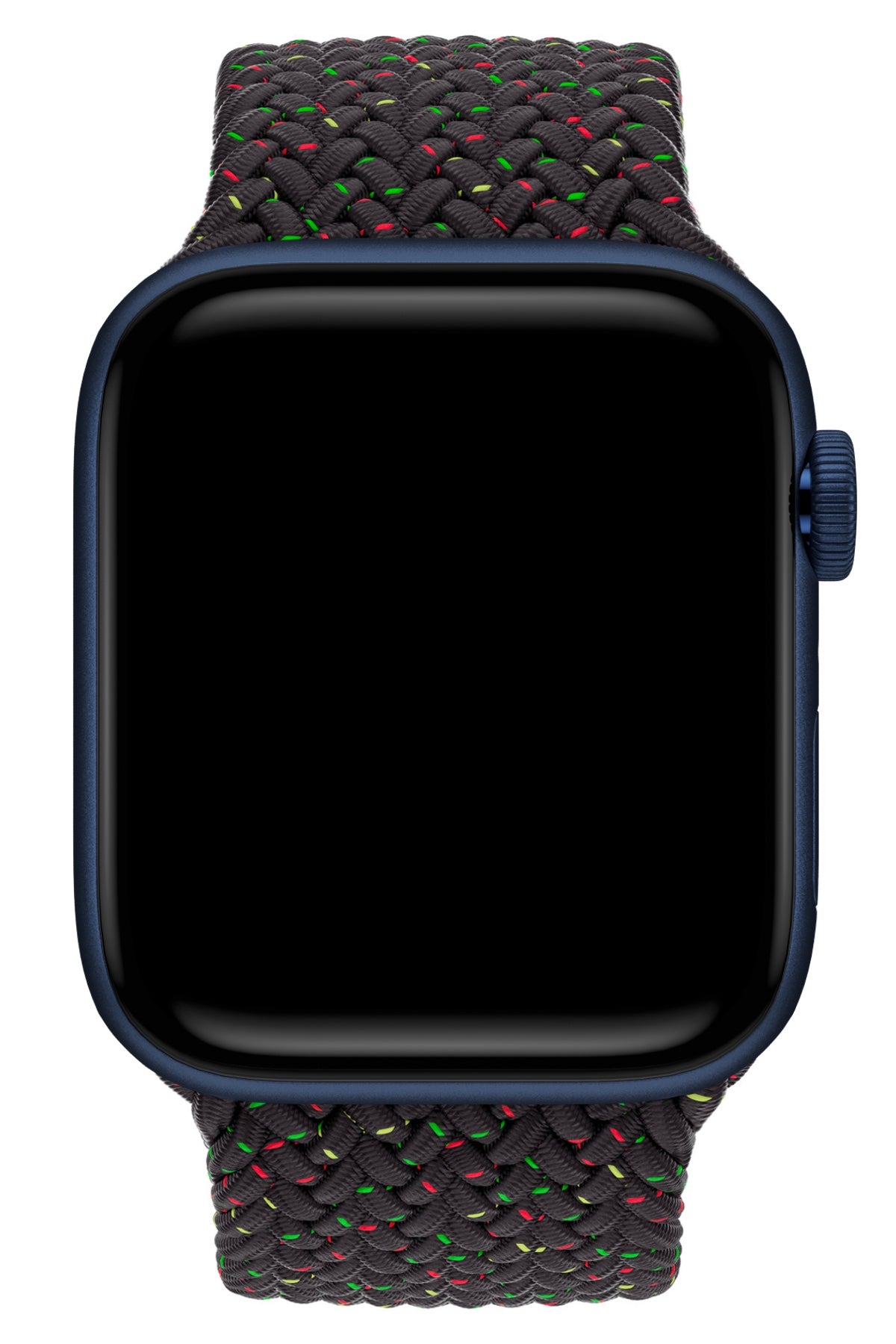 Apple Watch Uyumlu Örgü Loop Kordon Black Night  bikordon