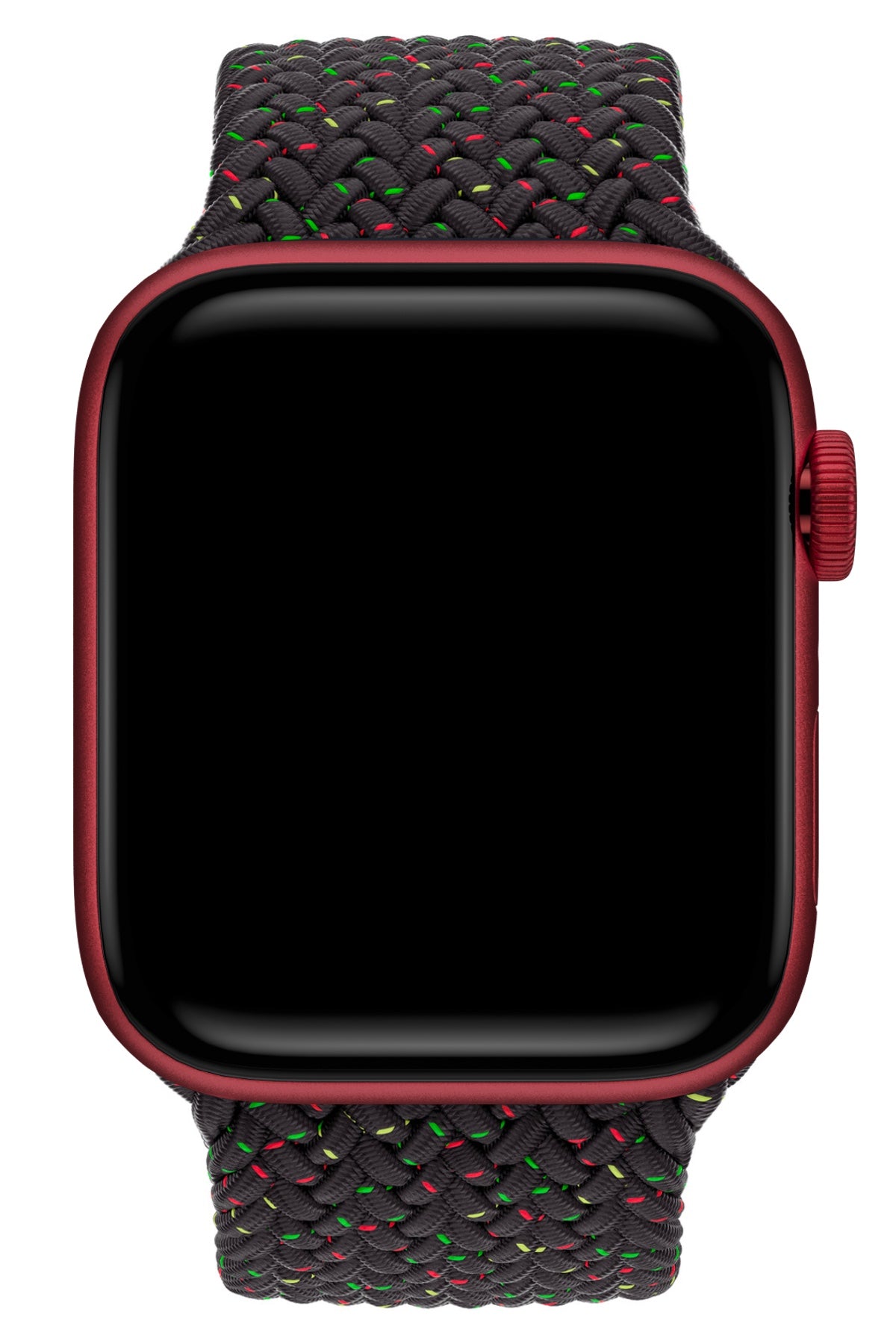 Apple Watch Uyumlu Örgü Loop Kordon Black Night  bikordon
