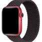 Apple Watch Compatible Braided Loop Band Black Night 