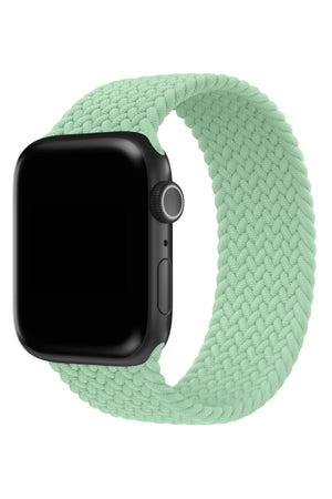 Apple Watch Uyumlu Örgü Loop Kordon Celadon  bikordon