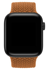 Apple Watch Uyumlu Örgü Loop Kordon Fulvous
