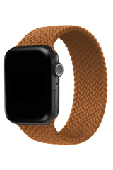 Apple Watch Uyumlu Örgü Loop Kordon Fulvous