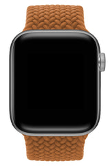 Apple Watch Uyumlu Örgü Loop Kordon Fulvous