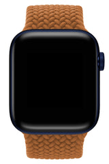 Apple Watch Uyumlu Örgü Loop Kordon Fulvous