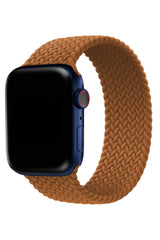 Apple Watch Uyumlu Örgü Loop Kordon Fulvous
