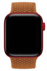 Apple Watch Uyumlu Örgü Loop Kordon Fulvous