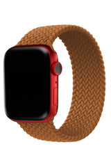 Apple Watch Uyumlu Örgü Loop Kordon Fulvous