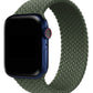 Apple Watch Uyumlu Örgü Loop Kordon Kamuflaj Yeşil  bikordon