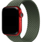 Apple Watch Uyumlu Örgü Loop Kordon Kamuflaj Yeşil  bikordon
