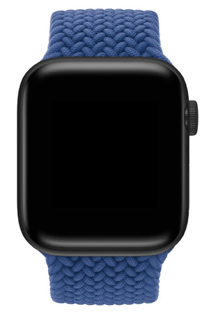 Apple Watch Compatible Braided Loop Band Cobalt Blue 