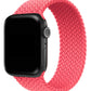 Apple Watch Uyumlu Örgü Loop Kordon Mercan Pembe