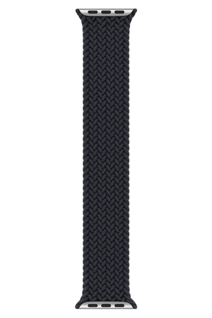 Apple Watch Uyumlu Örgü Loop Kordon Siyah  bikordon