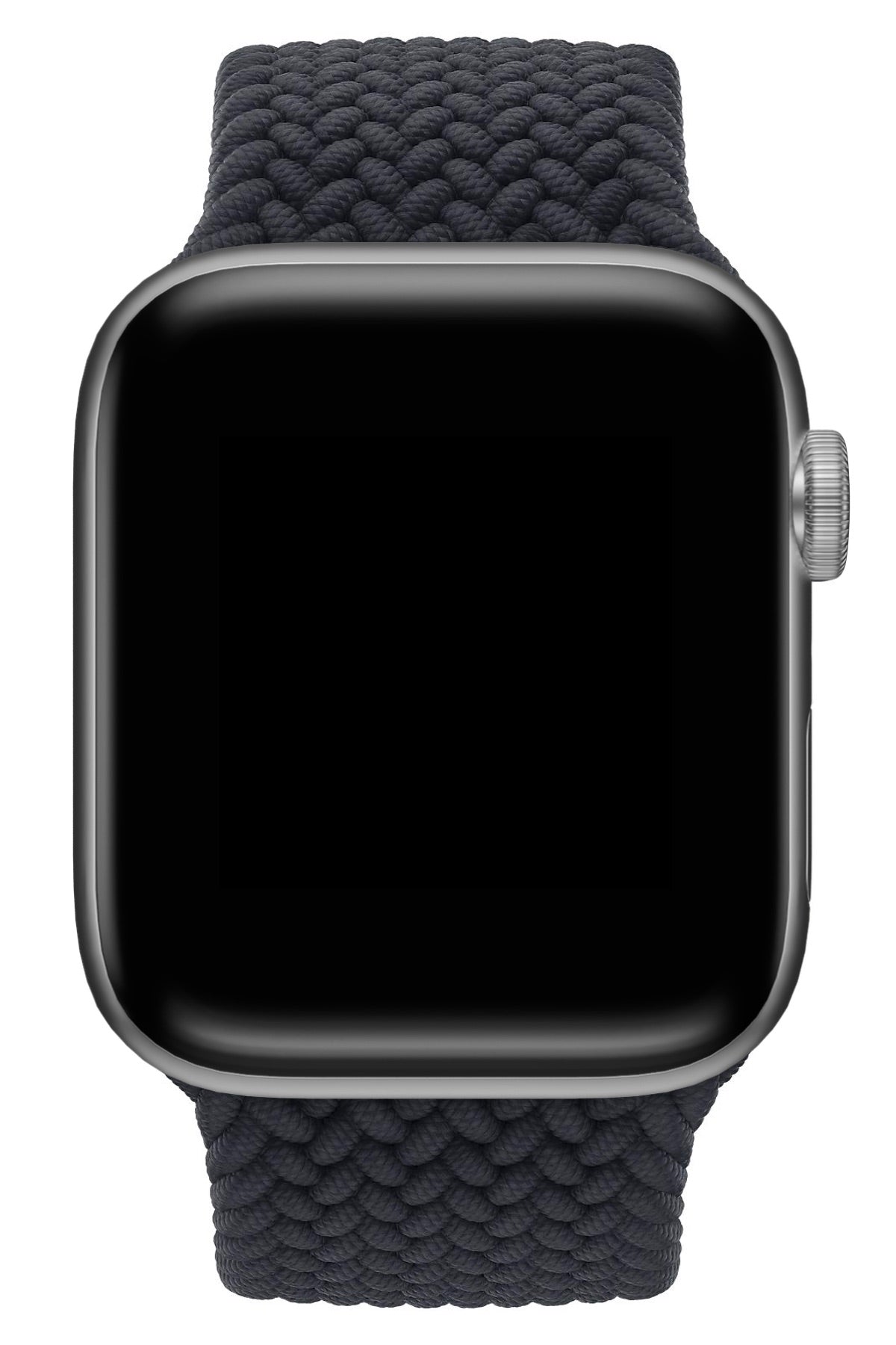 Apple Watch Uyumlu Örgü Loop Kordon Siyah  bikordon