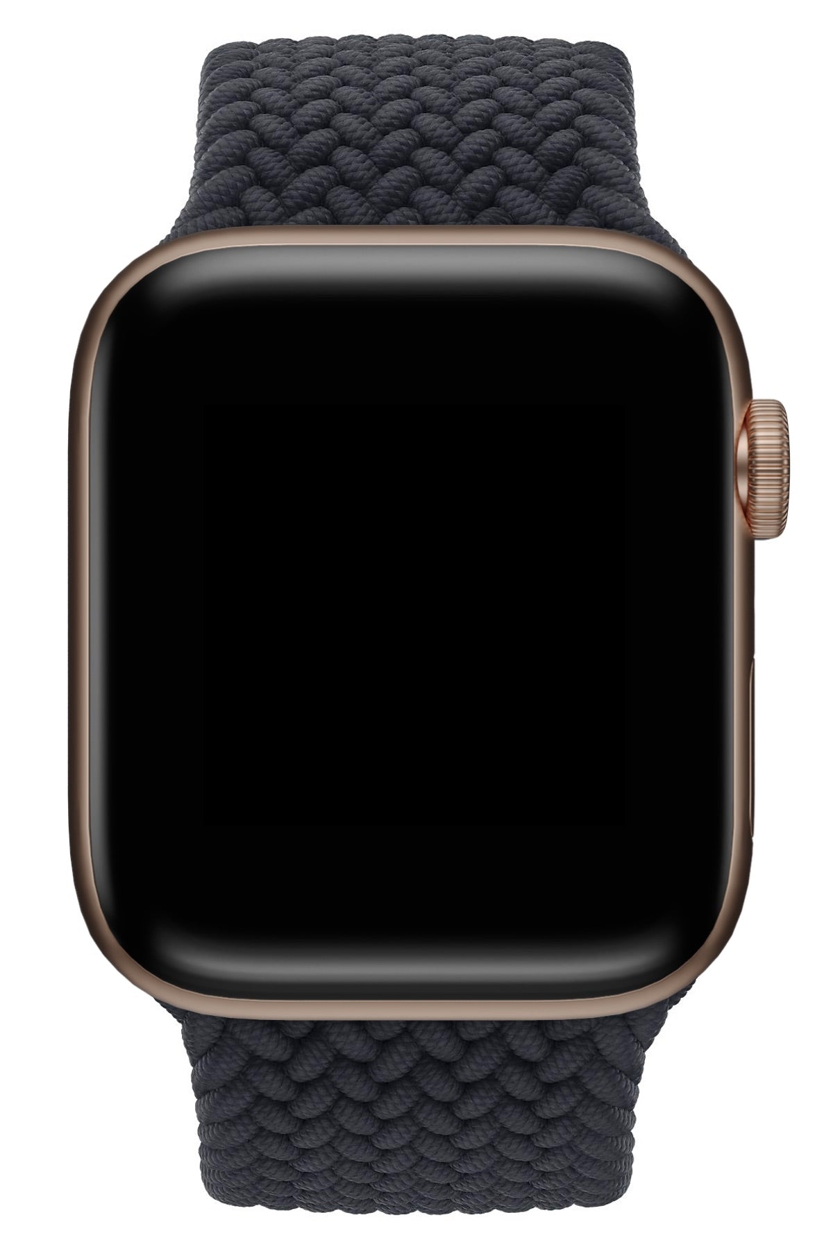 Apple Watch Uyumlu Örgü Loop Kordon Siyah  bikordon
