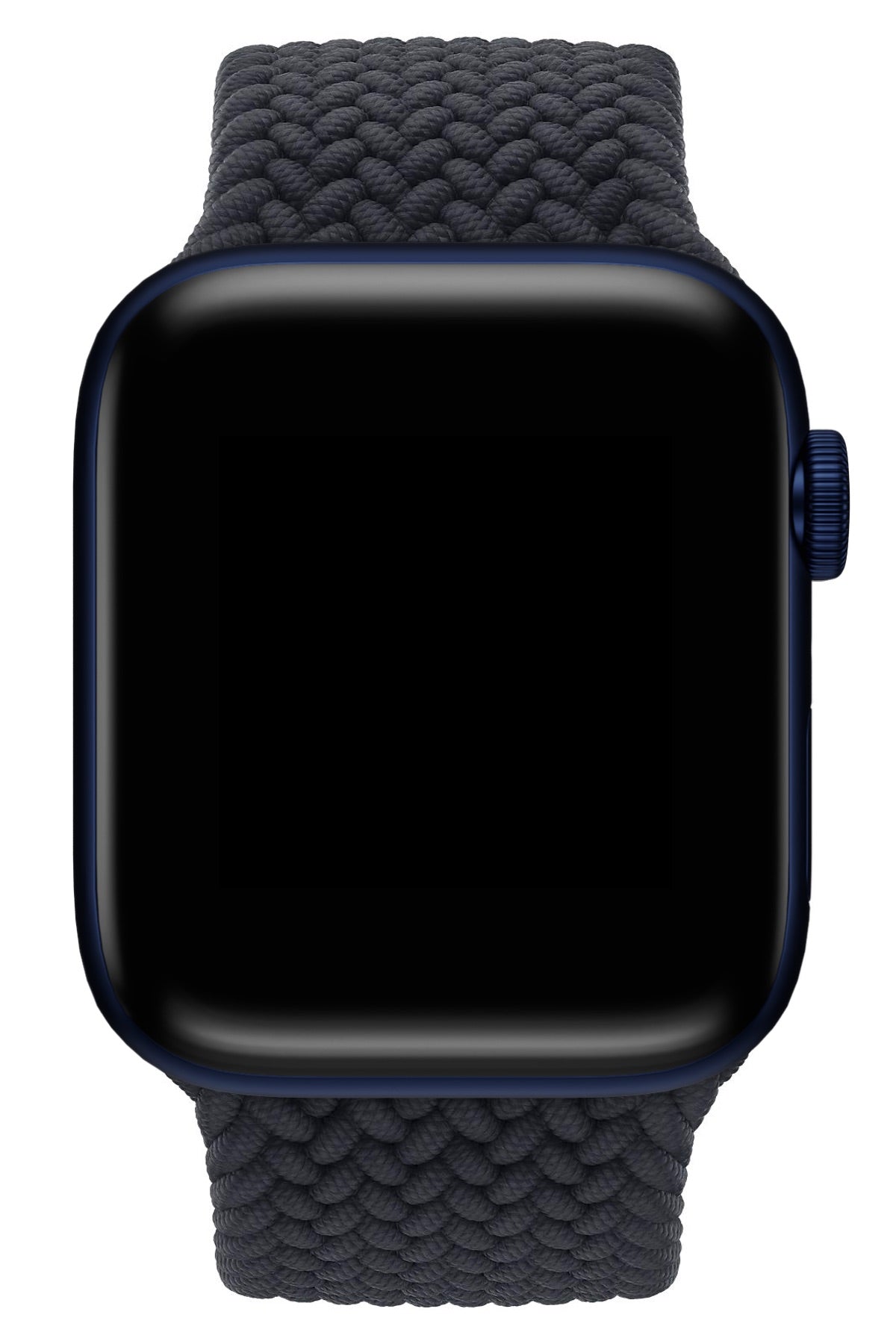 Apple Watch Uyumlu Örgü Loop Kordon Siyah  bikordon