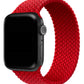 Apple Watch Uyumlu Örgü Loop Kordon Venedik Kırmızı  bikordon