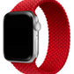 Apple Watch Uyumlu Örgü Loop Kordon Venedik Kırmızı  bikordon