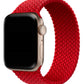 Apple Watch Uyumlu Örgü Loop Kordon Venedik Kırmızı  bikordon