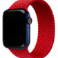 Apple Watch Uyumlu Örgü Loop Kordon Venedik Kırmızı  bikordon