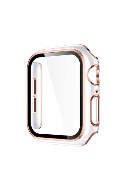 Apple Watch Uyumlu Ekran Koruyucu Parlak Kasa Daisy  bikordon