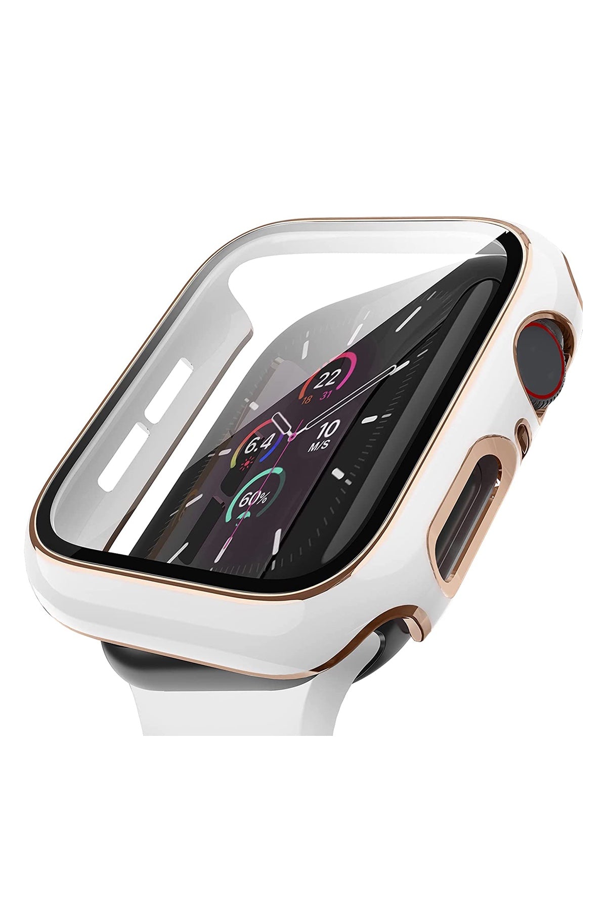 Apple Watch Uyumlu Ekran Koruyucu Parlak Kasa Daisy  bikordon
