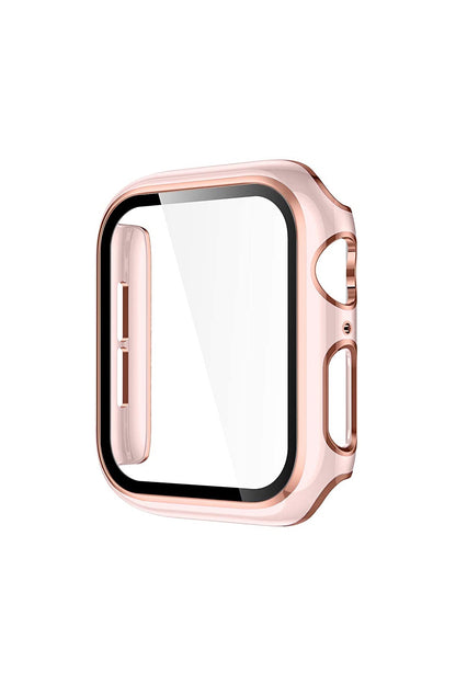 Apple Watch Uyumlu Ekran Koruyucu Parlak Kasa Lace  bikordon