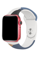 Apple Watch Uyumlu Silikon Powder Loop Kordon Prussian