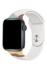 Apple Watch Uyumlu Silikon Powder Loop Kordon Rajah