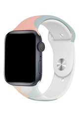 Apple Watch Uyumlu Silikon Powder Loop Kordon Tulip