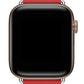 Apple Watch Compatible Radius Leather Loop Band Alizarin