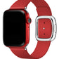 Apple Watch Uyumlu Radius Deri Loop Kordon Alizarin  bikordon