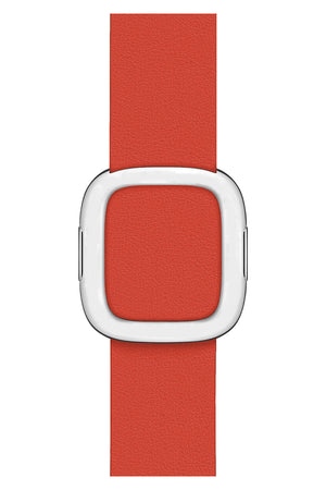 Apple Watch Compatible Radius Leather Loop Band Coral 