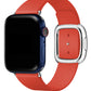 Apple Watch Uyumlu Radius Deri Loop Kordon Coral  bikordon