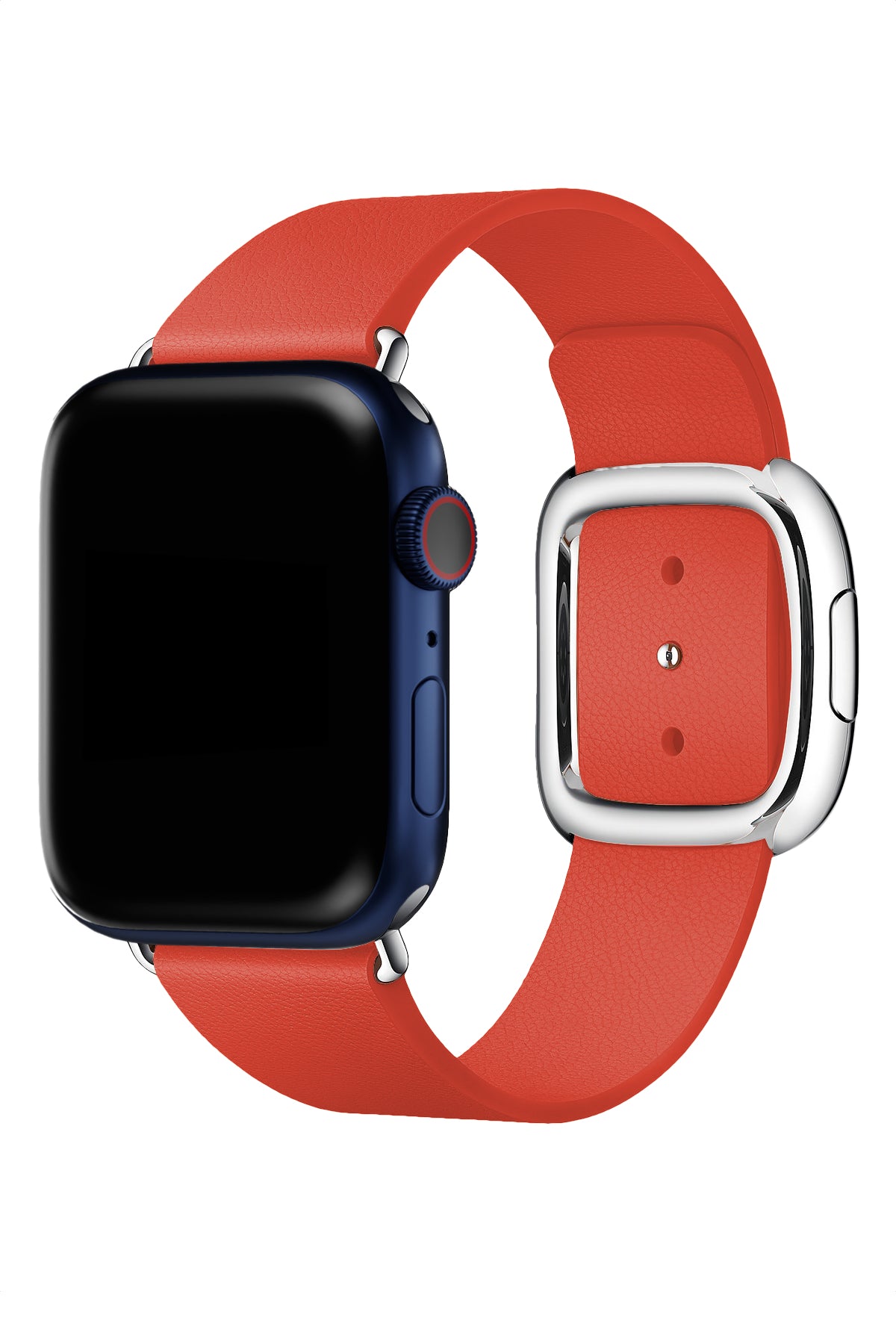 Apple Watch Uyumlu Radius Deri Loop Kordon Coral  bikordon