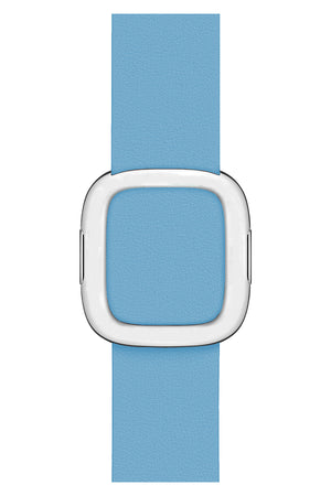 Apple Watch Uyumlu Radius Deri Loop Kordon Cyan