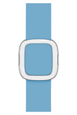 Apple Watch Uyumlu Radius Deri Loop Kordon Cyan  bikordon