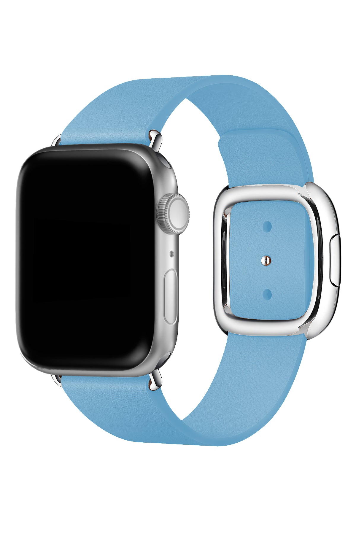 Apple Watch Uyumlu Radius Deri Loop Kordon Cyan  bikordon