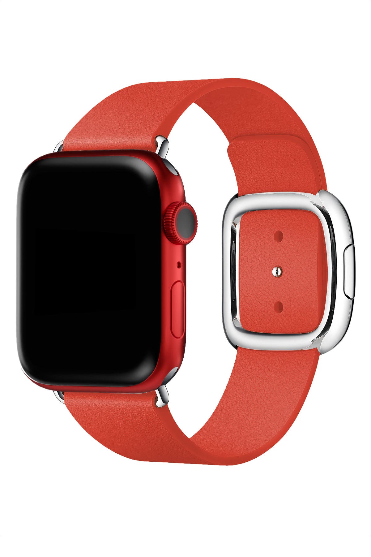 Apple Watch Uyumlu Radius Deri Loop Kordon Coral  bikordon