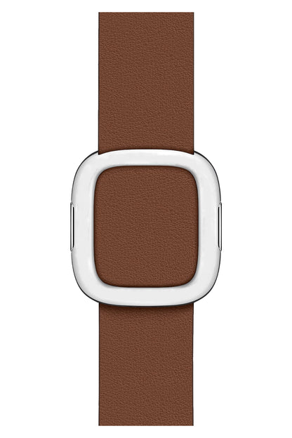 Apple Watch Compatible Radius Leather Loop Band Tenne 