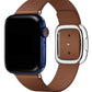 Apple Watch Compatible Radius Leather Loop Band Tenne 